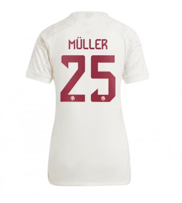 Maillot de foot Bayern Munich Thomas Muller #25 Troisième Femmes 2023-24 Manches Courte